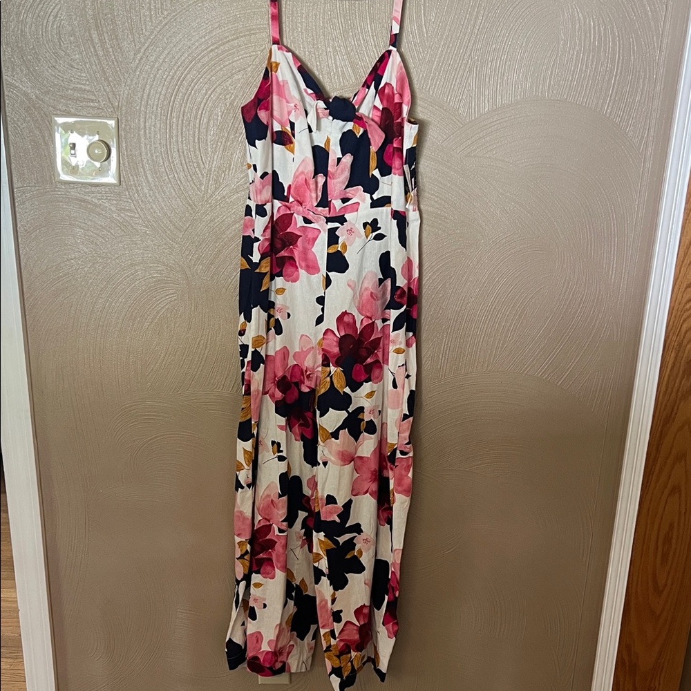 Old Navy Floral Jumpsuit